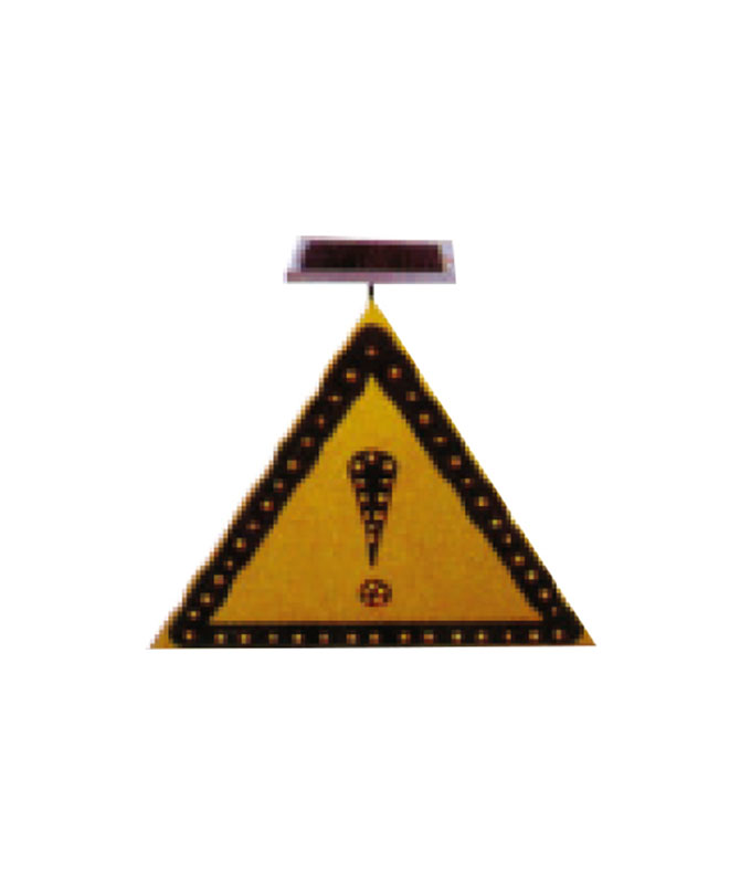 SY-6C Solar dilaw na kumikislap na ilaw ng signal